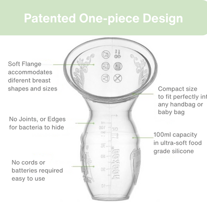 Manual Breast Pump with Lid