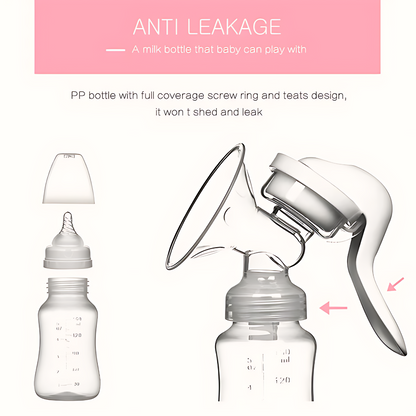 Ergonomic Manual Breast Pump